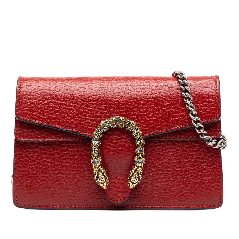 Pre-Loved Gucci Mini Calfskin Dionysus Crossbody